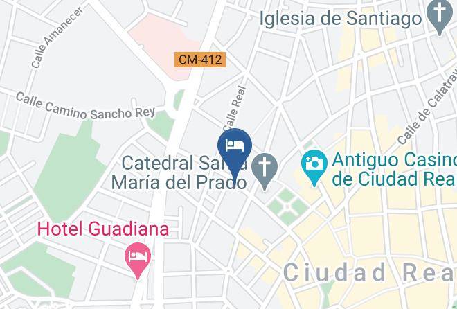 Ciudad Real - Pension Esteban Maps