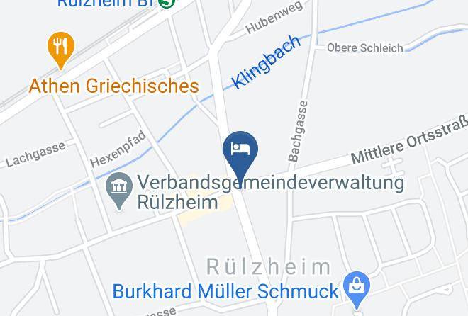 Germersheim - Pension Eulenburg Maps