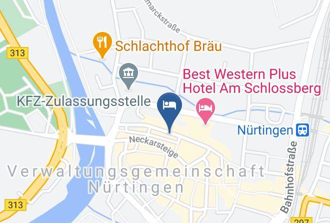 Esslingen - Pension Europa Maps