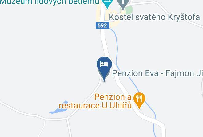 Krystofovo Udoli - Pension Eva Fajmon Jiri Maps