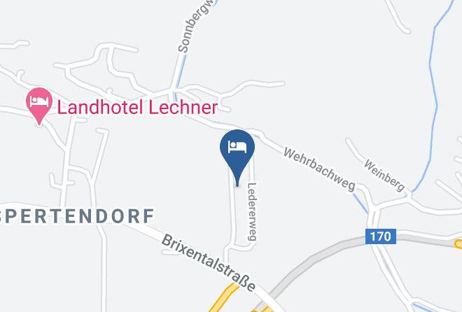 Kitzbuhel - Pension Eva Maps