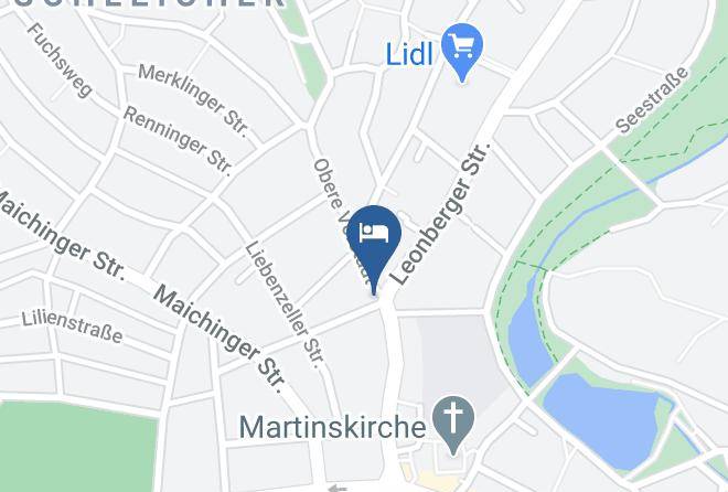 Boblingen - Pension Eveline Paul Maps