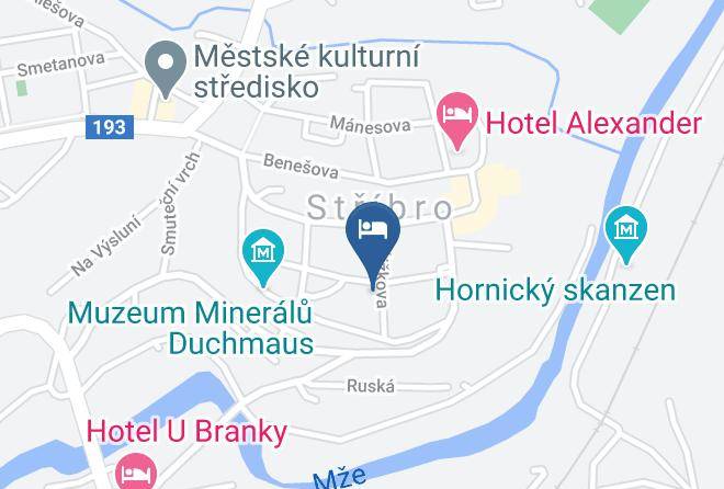 Tachov - Pension Excellent Maps