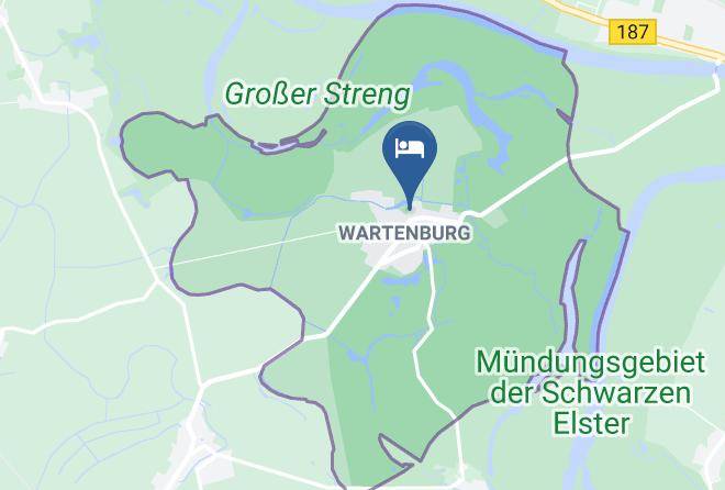 Wittenberg - Pension Fahrradschloss In Wartenburg Maps