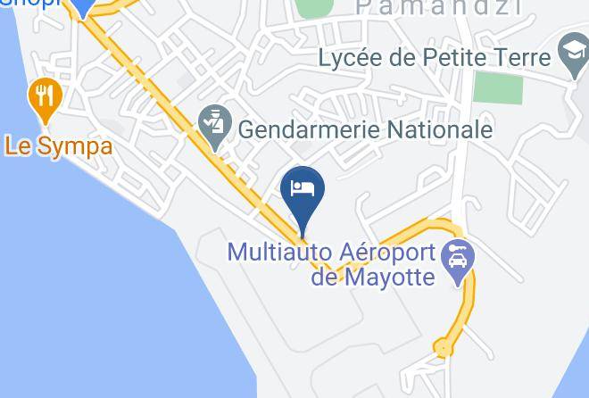 Pamandzi - Pension Faida Maps