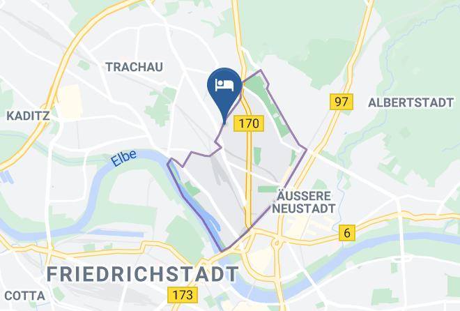Dresden - Pension Familie Fug Maps