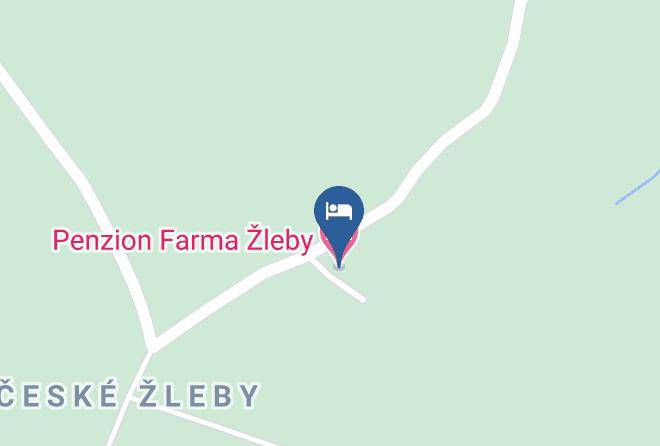 Prachatice - Pension Farma Zleby Maps
