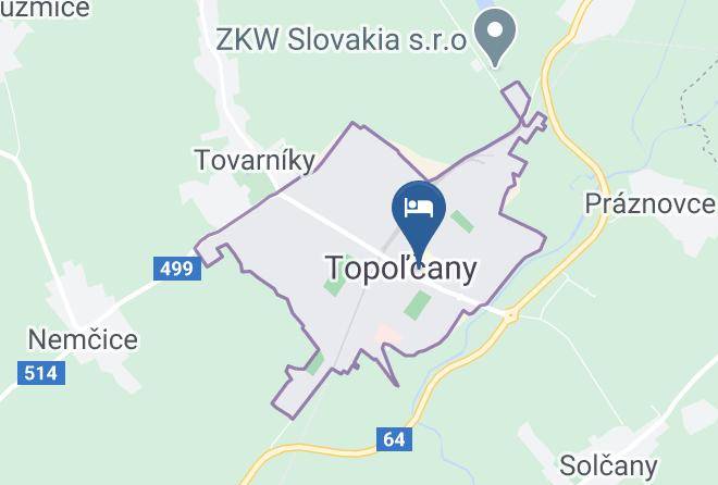 Topolcany - Pension Felix Maps