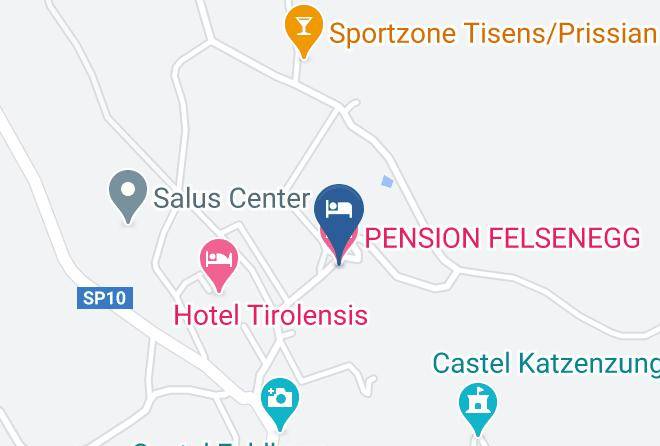 Bolzano - Pension Felsenegg Maps