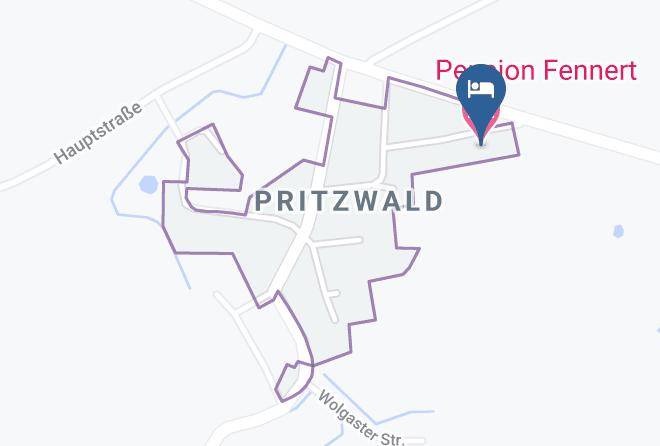 Vorpommern Greifswald - Pension Fennert Maps