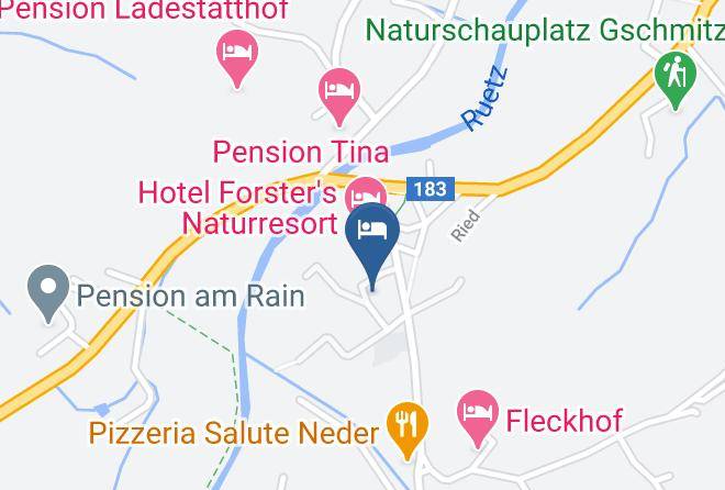 Innsbruck Land - Pension & Ferienwohnung Hieserhof Neustift Im Stubaital Maps