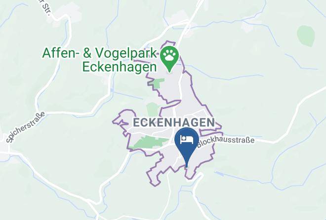 Oberbergischer Kreis - Pension Ferienwohnung Maps