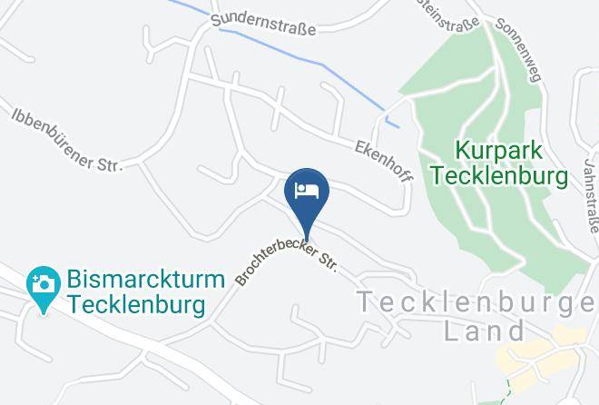 Steinfurt - Pension Ferienwohnungen Maps