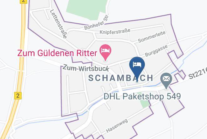 Weisenburg Gunzenhausen - Pension Fewo Irmgard Buhr Maps