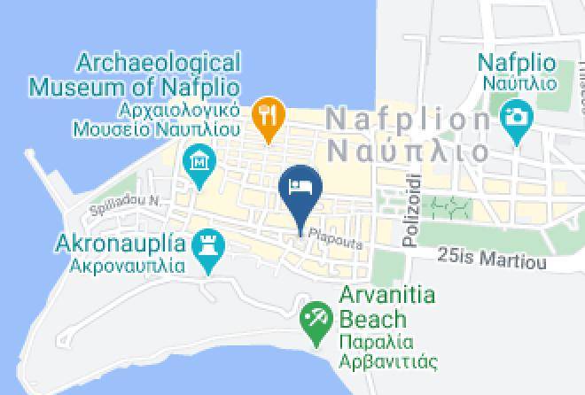 Argolis - Pension Filyra Maps