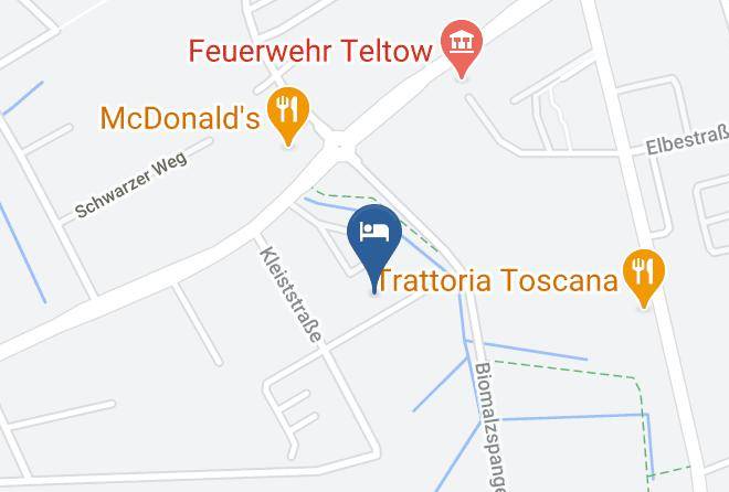 Potsdam Mittelmark - Pension Fischbach Maps