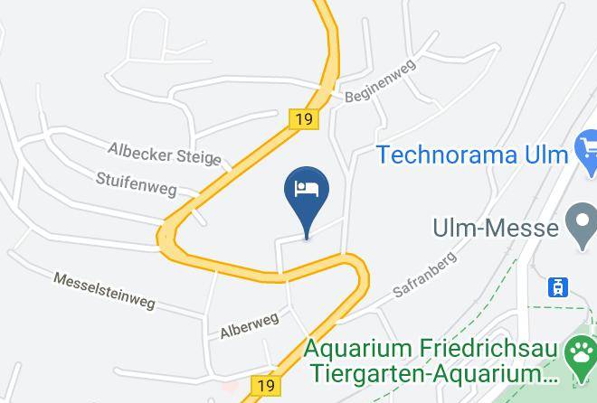 Ulm - Pension Fleur Maps
