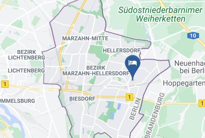 Stadt Berlin - Pension Flora Maps