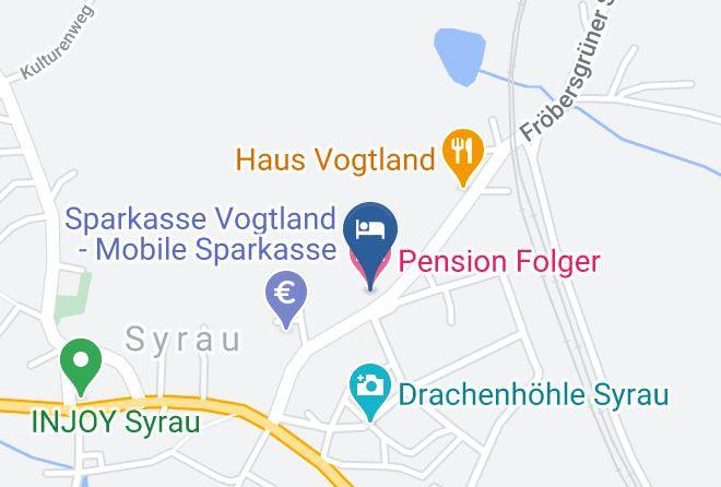 Vogtlandkreis - Pension Folger Maps