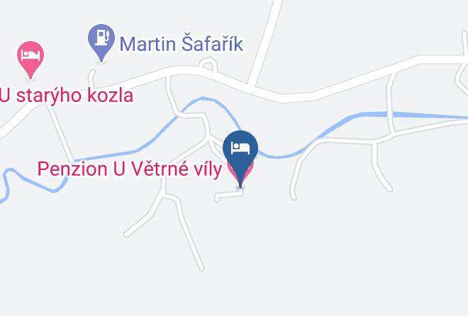 Krizany - Pension For Wind Fairies Maps