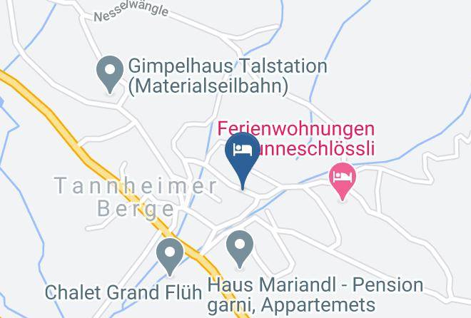 Reutte - Pension Forsterhof Maps