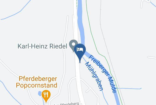 Mittelsachsen - Pension Forsthaus Maps