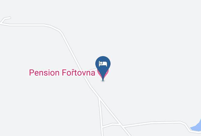 Pisek - Pension Fortovna Maps