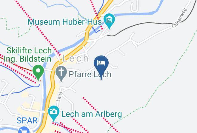 Bludenz - Pension Fortuna Maps