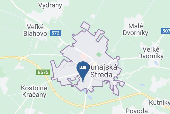 Dunajska Streda - Pension Fortune Maps
