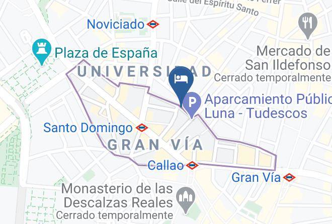 Madrid - Pension Foster Maps