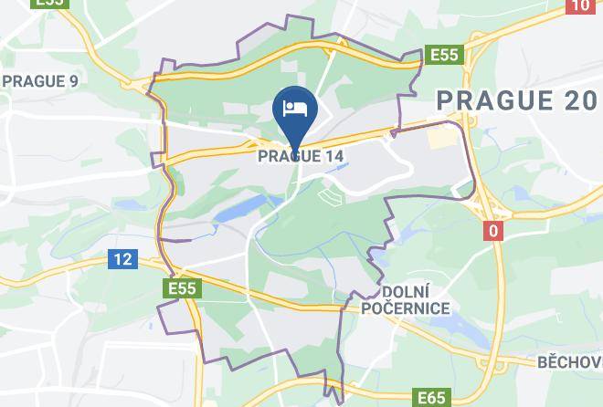 Prague - Pension Fox Maps