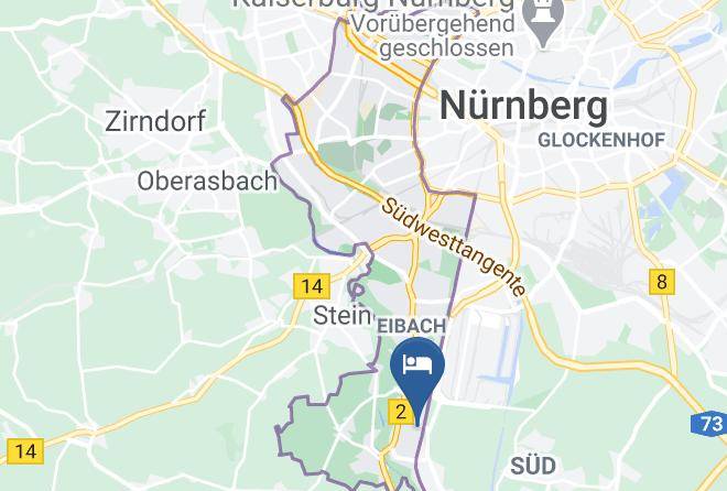 Nuremberg - Pension Francesco Maps