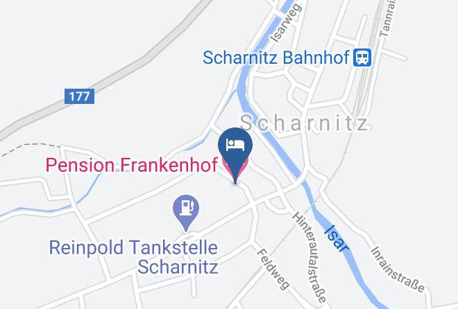 Innsbruck Land - Pension Frankenhof Maps