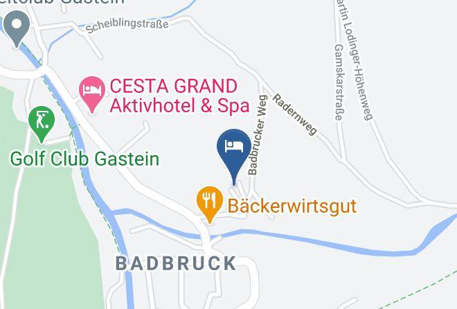 Sankt Johann Im Pongau - Alpenpension Gastein Maps