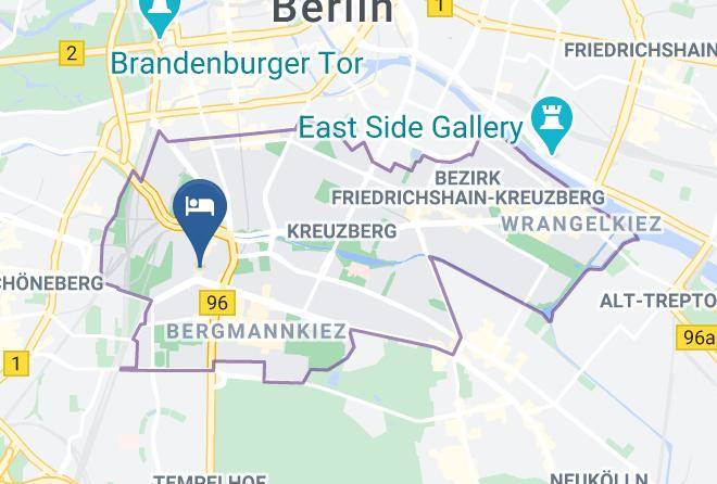 Stadt Berlin - Pension Freddi Maps