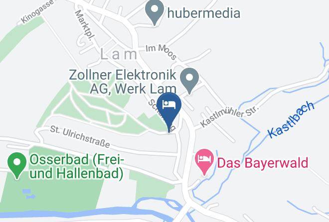 Cham - Pension Frisch Miethaner Maps