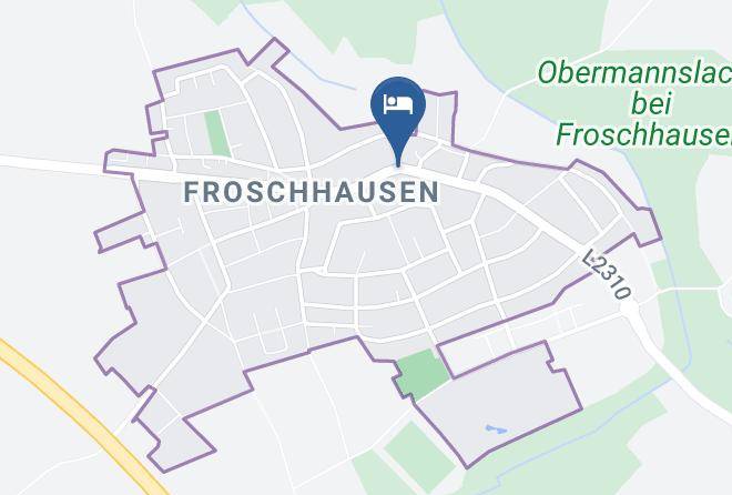 Offenbach - Pension Froschprinz Maps