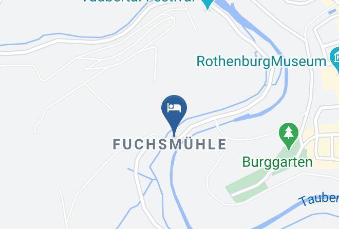 Ansbach - Pension Fuchsmuhle Maps