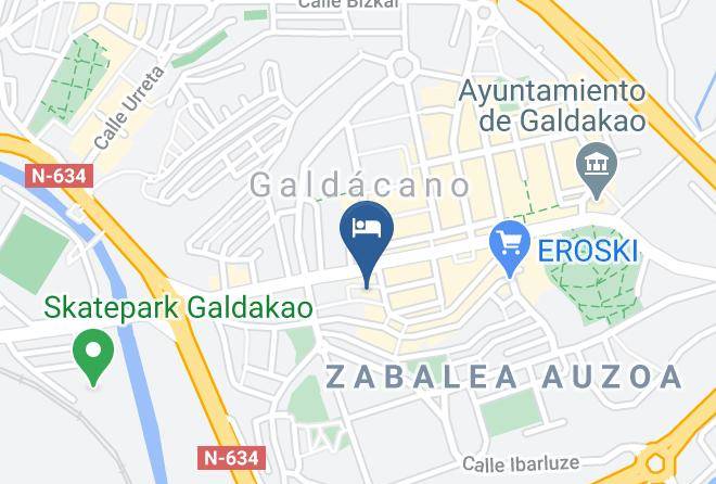 Vizcaya - Pension Galdakao Maps
