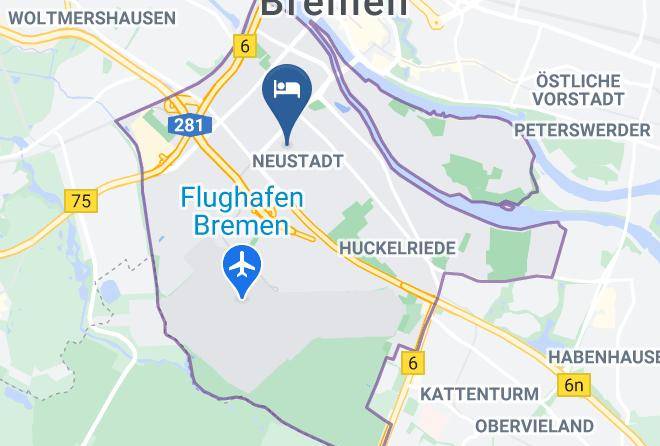 Stadt Bremen - Pension Galerie Maps