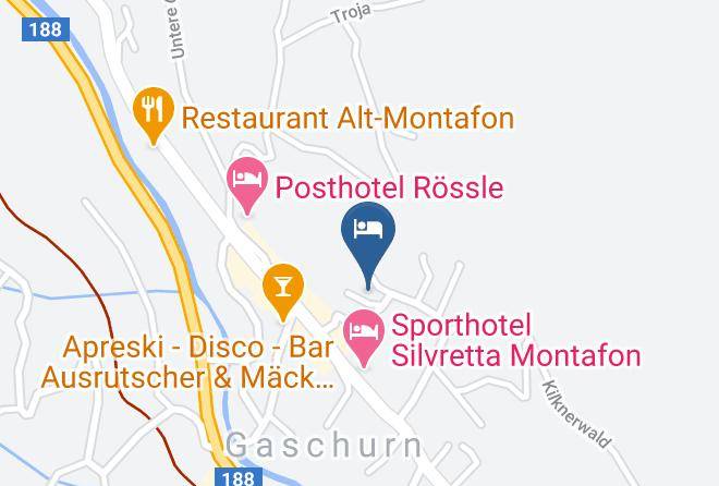 Bludenz - Pension Ganeu Maps