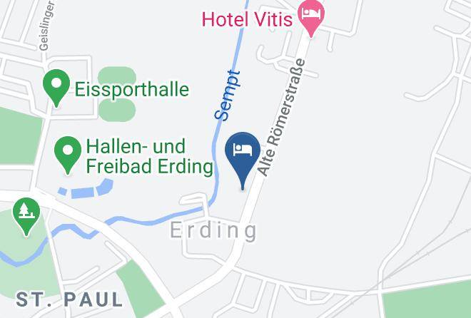 Erding - Pension Ganser Maps