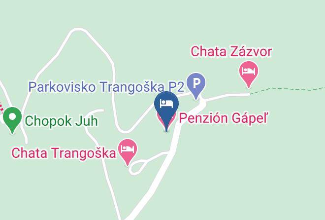 Brezno - Pension Gapel Maps
