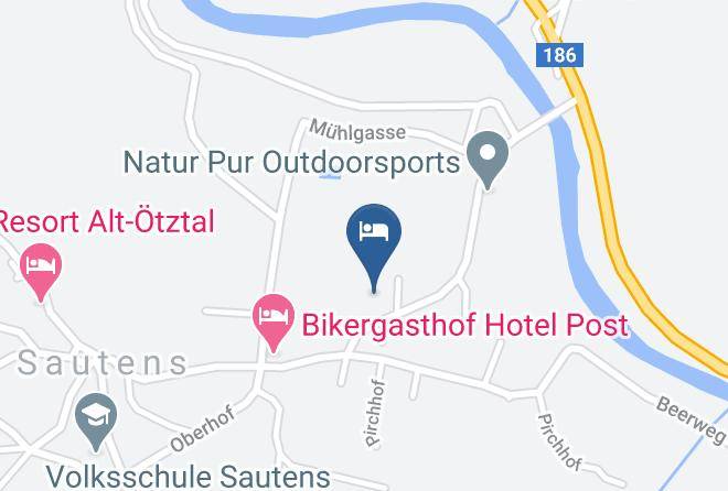 Imst - Pension Garni Otztalerhof Maps