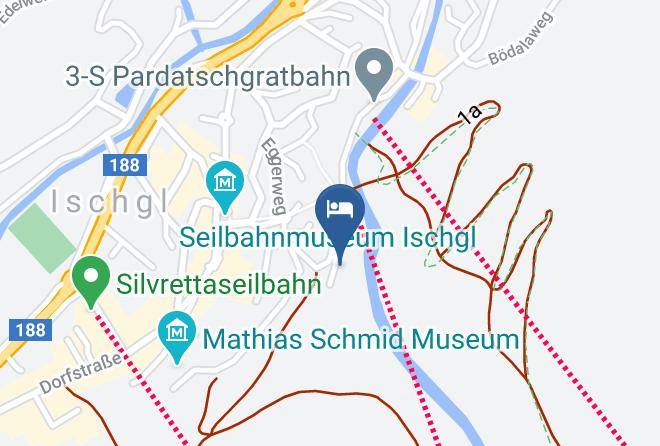 Landeck - Pension Garni Zita Maps