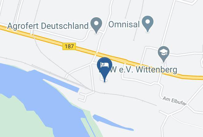 Wittenberg - Pension Gastehaus Elbebogen Maps