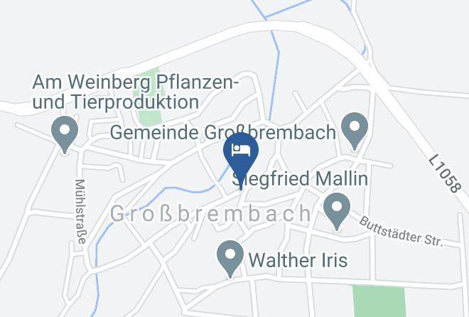 Sommerda - Pension & Gastehaus Paffrath Maps