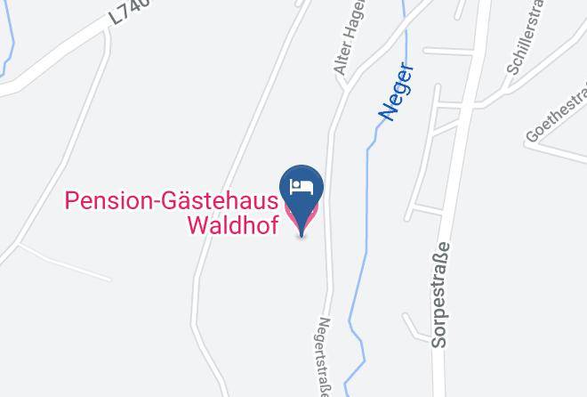 Hochsauerlandkreis - Pension Gastehaus Waldhof Maps