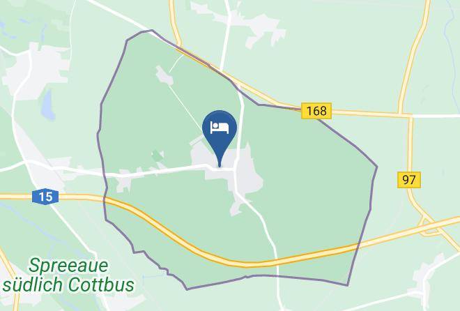 Cottbus - Pension & Gasthaus Kahren Maps