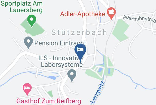 Ilm Kreis - Pension & Gasthof Am Park Maps